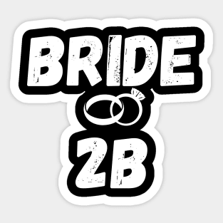 bride b Sticker